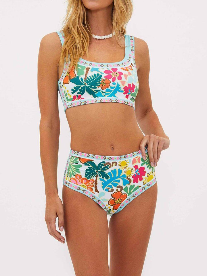 Emmie - Supported Floral Stretch Bikini