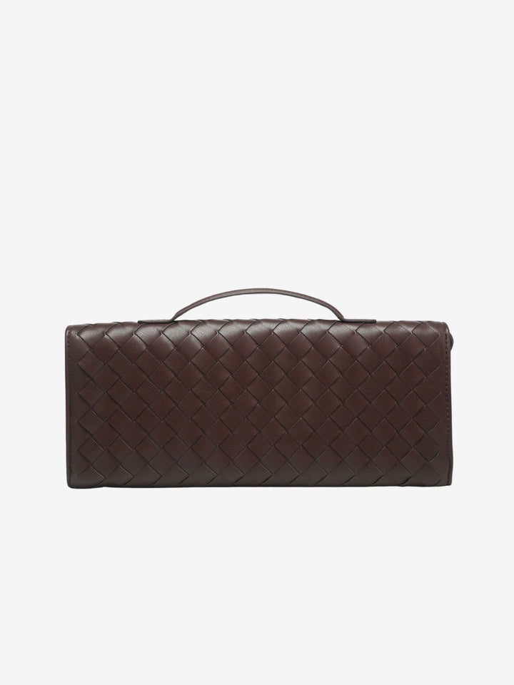 Elara - Woven Clutch Bag