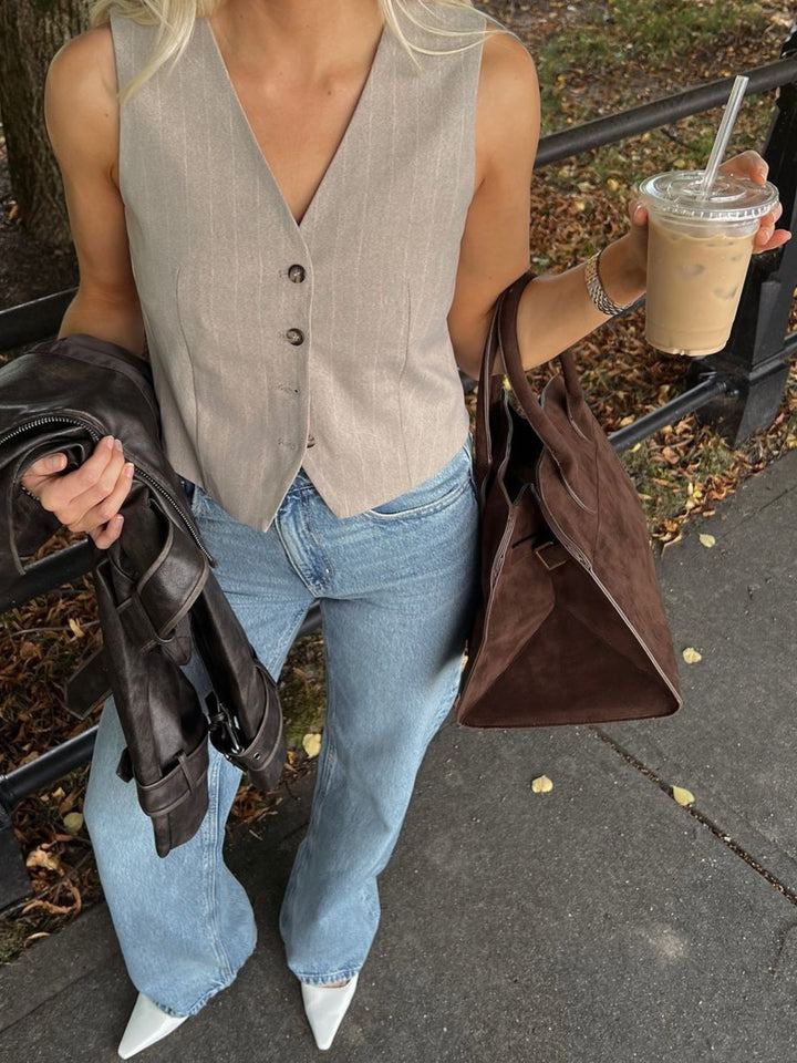 Nina - Suede Bag