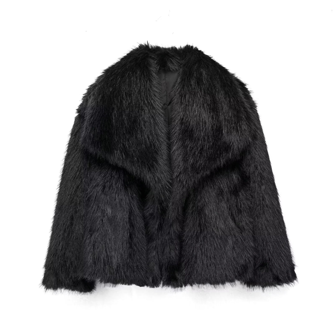 Auralis - Sleek Fur Jacket