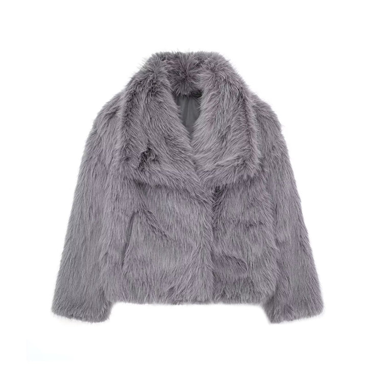 Auralis - Sleek Fur Jacket