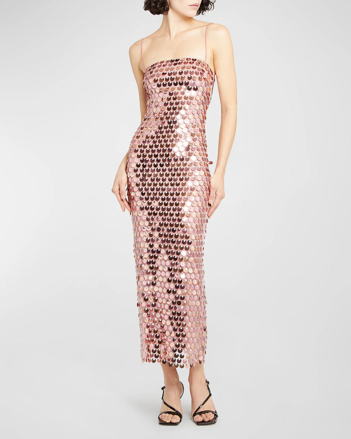 Vaenora - Sizzling Sequins Midi Dress