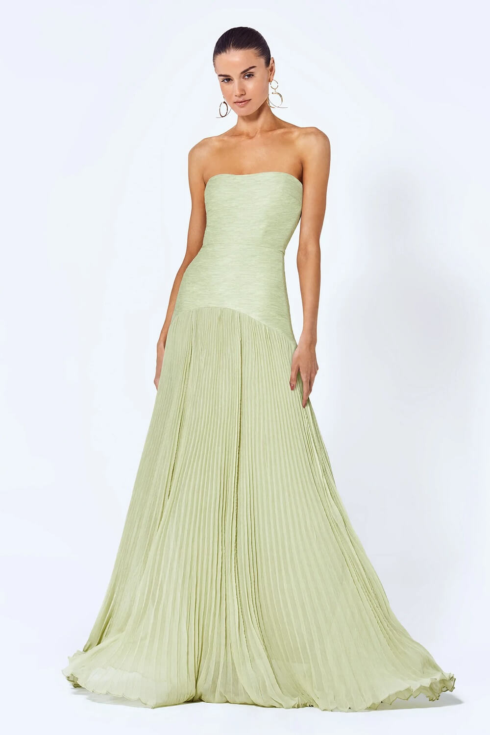 Zynella - Sleeveless Drop-Waist Maxi Dress