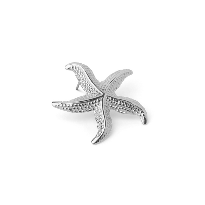 Briana - Curved Starfish Earrings