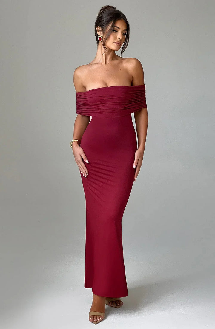 Azrya - Elegant Backless Maxi Dress